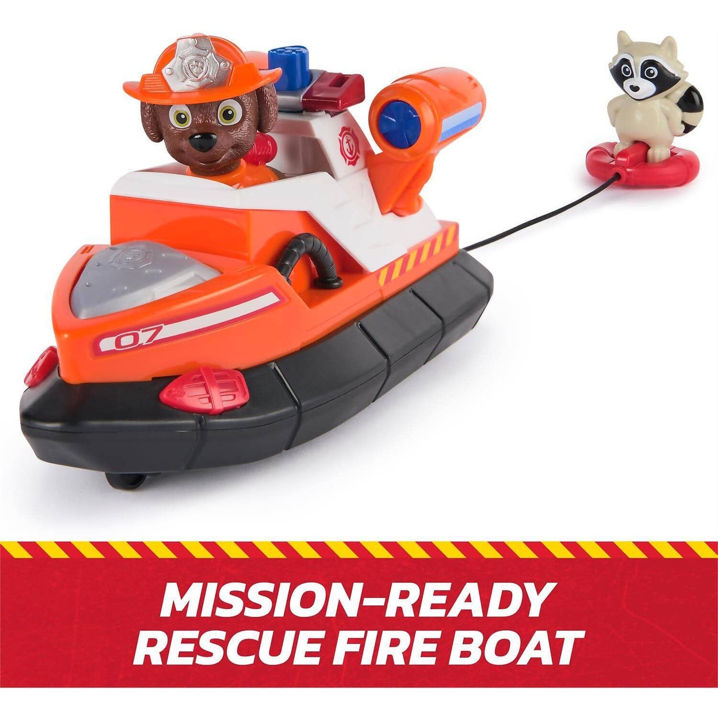 Paw Patrol - Fire Rescue: Rescue Fire Boat with Zuma Figure - Spin Master