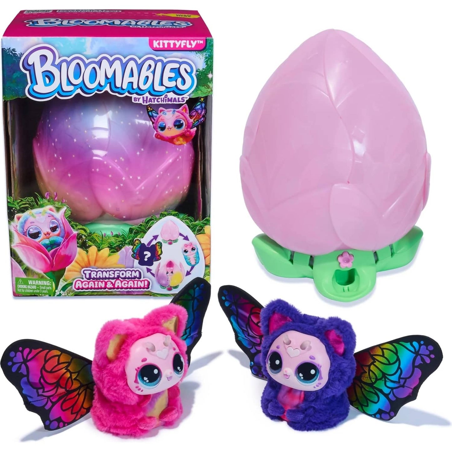 Hatchimals - Kittyfly Bloomables by Hatchimals Interactive Surprise Toy - Spin Master