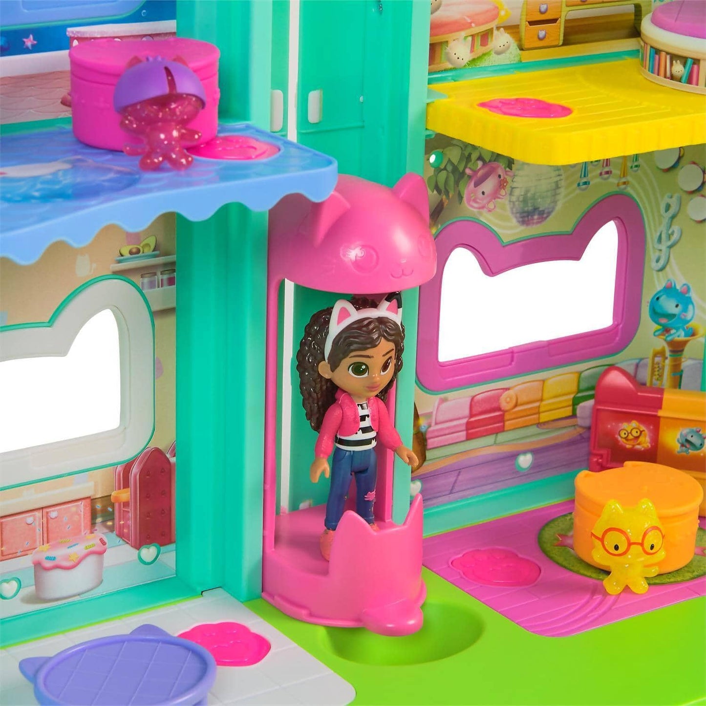 Gabby's Dollhouse - The Movie Meow-mazing Interactive Dollhouse - Spin Master
