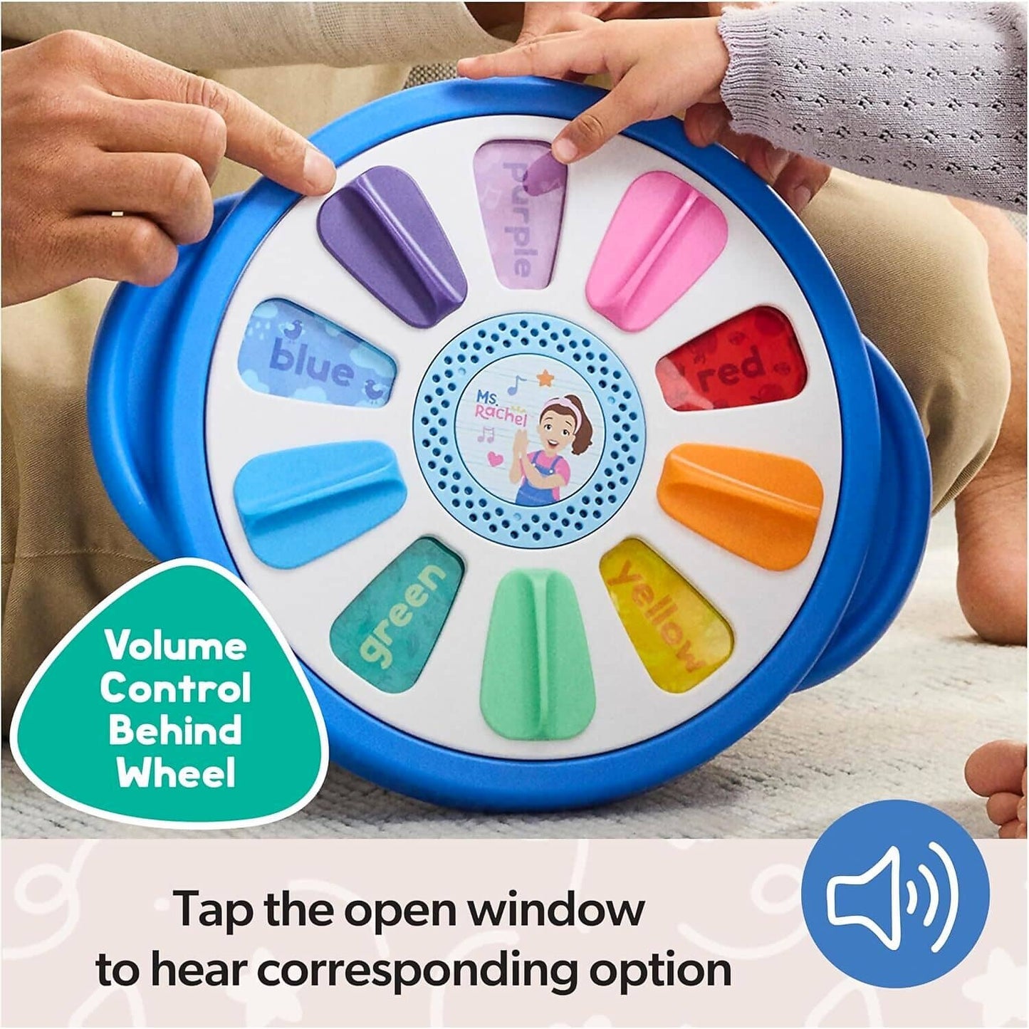 Ms. Rachel - Spin & Sing Along Learning Wheel - Spin Master
