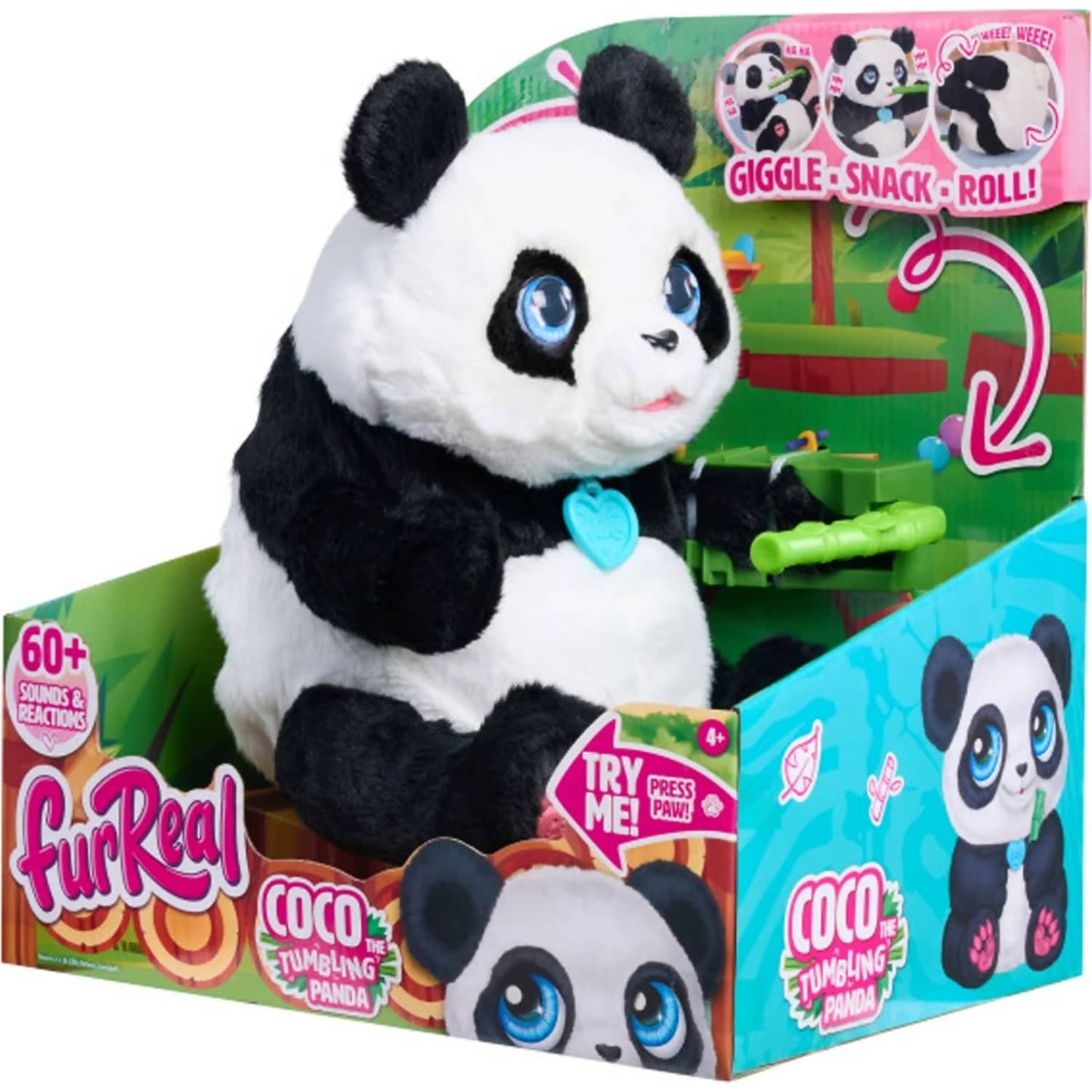 FurReal - Coco the Tumbling Panda Interactive Plush