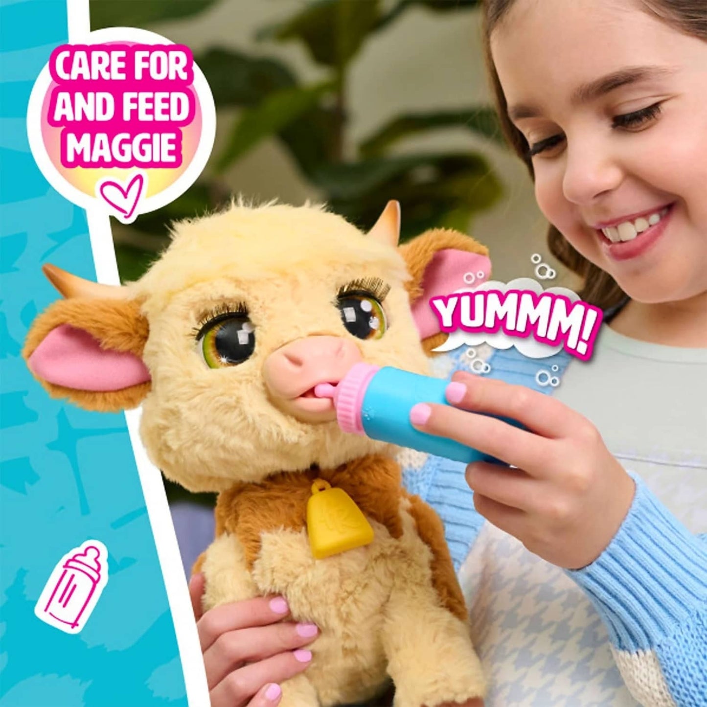 FurReal - Maggie the Feed & Follow Cow Interactive Plush