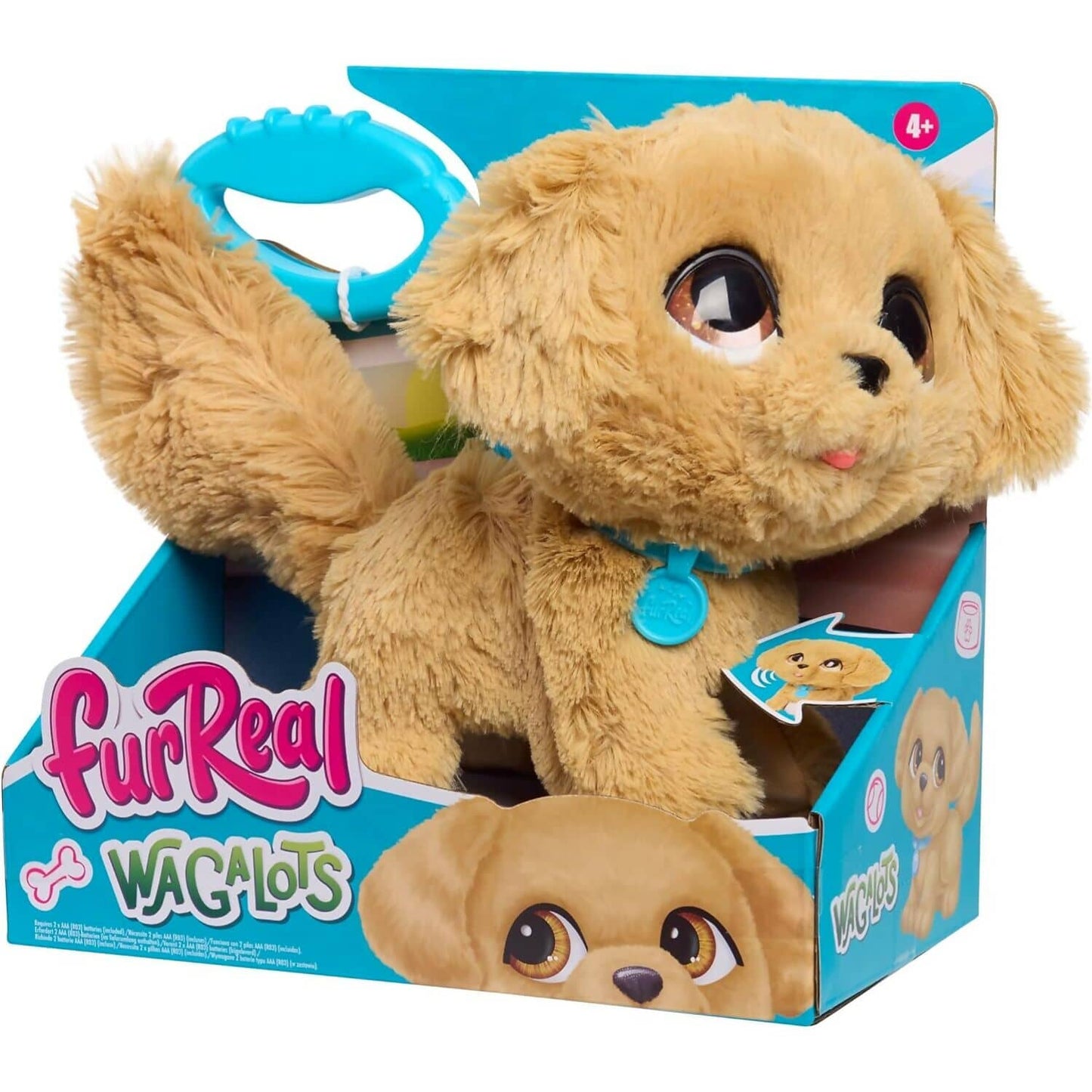 FurReal - Wag-a-Lots Golden Retriever Interactive Plush