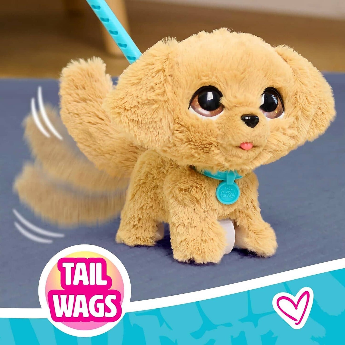 FurReal - Wag-a-Lots Golden Retriever Interactive Plush