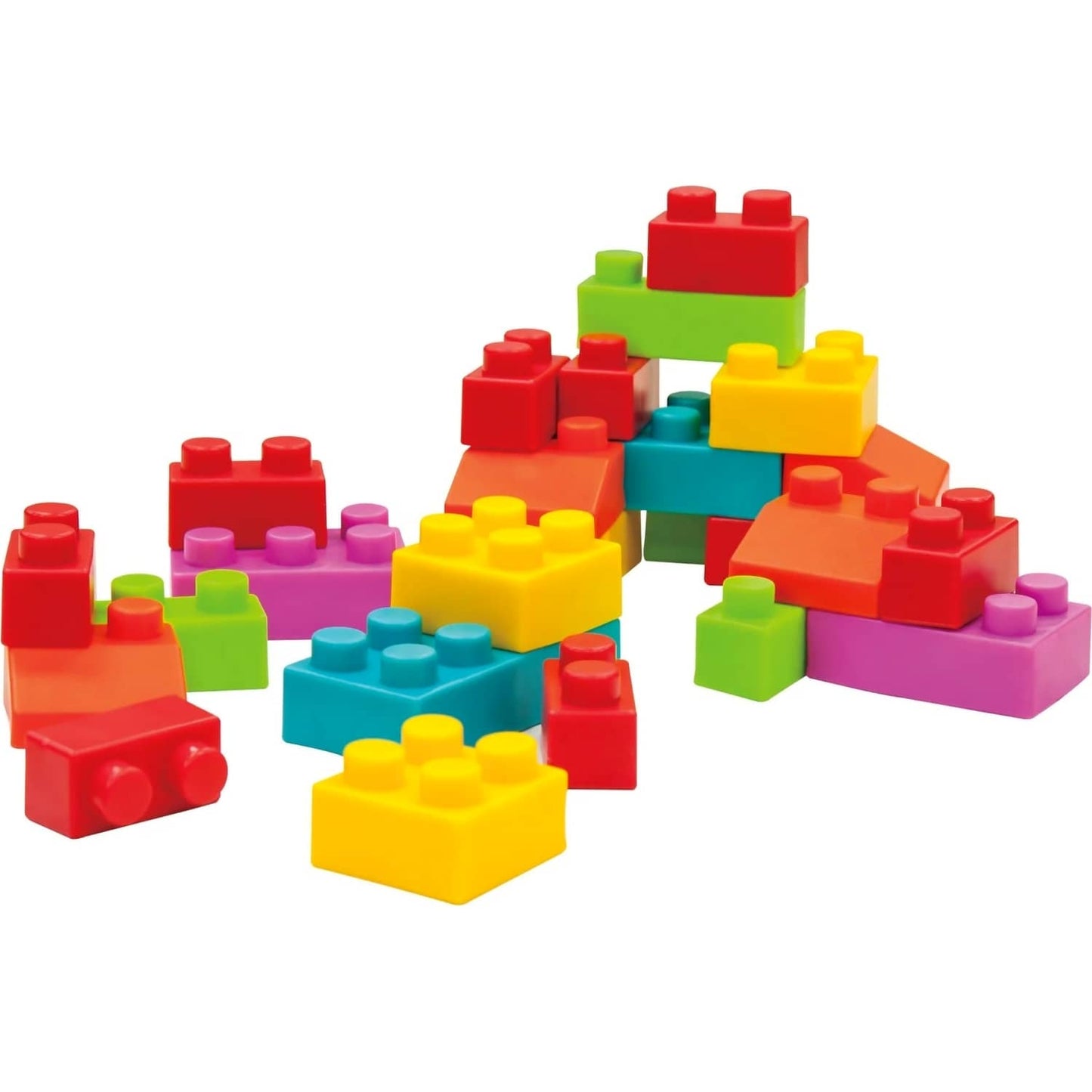 Peterkin - Brixsters Play And Learn 28 Piece Soft Bricks