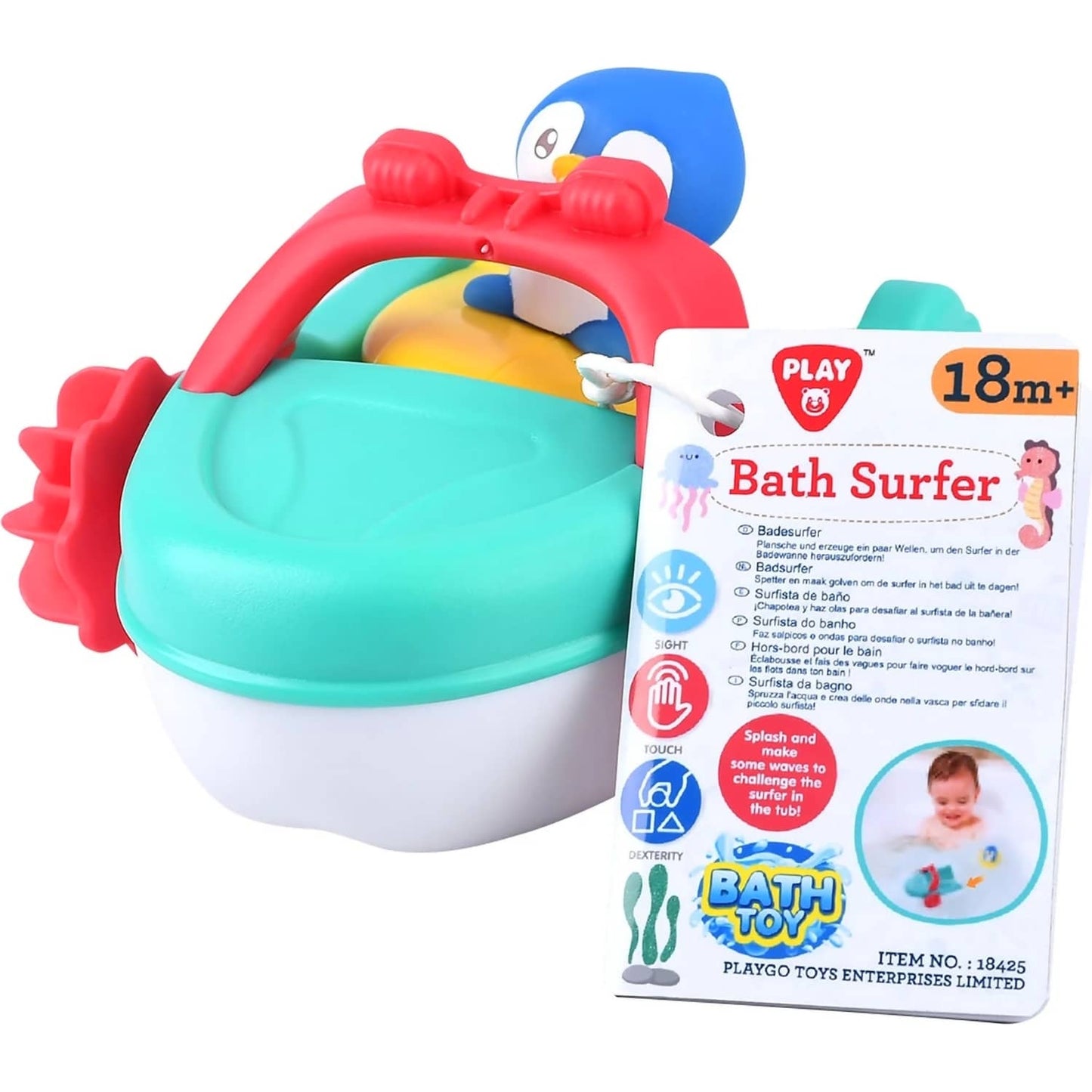 Playgo Toys Ent. Ltd. - Bath Surfer Toy Boat