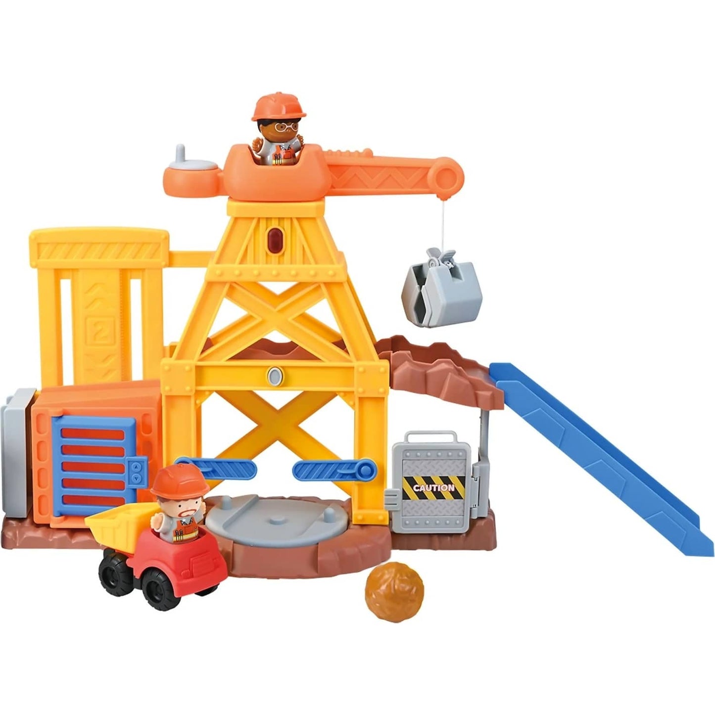 Playgo Toys Ent. Ltd. - Construction Site 8 Pcs Playset