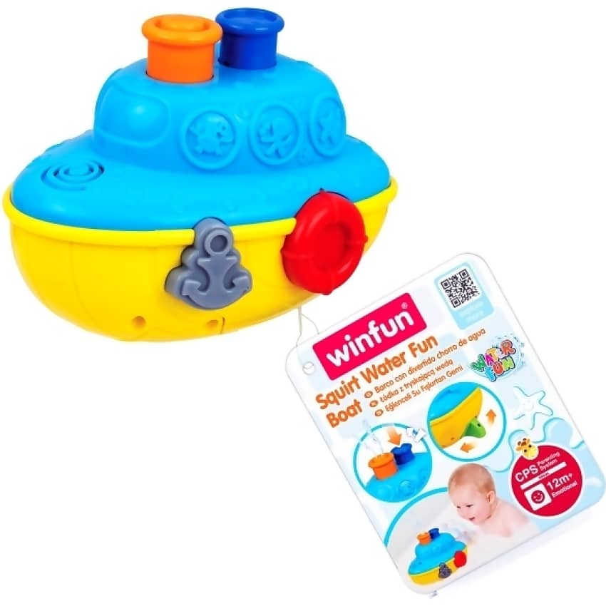 Winfun - Squirt Water Fun Boat Bath Toy