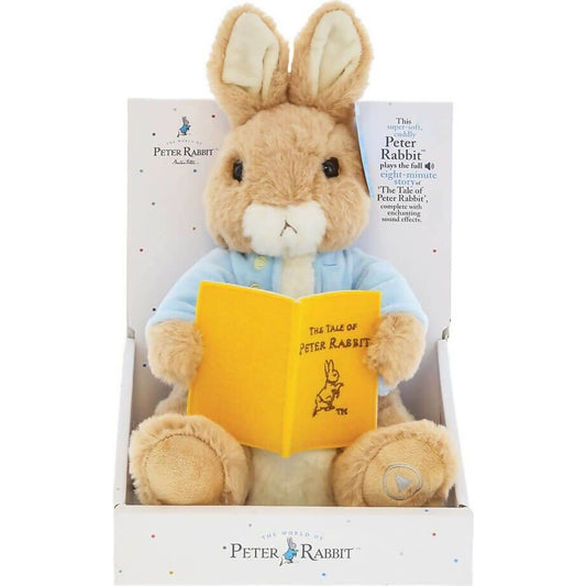 Peter Rabbit - Storytime Peter Rabbit Talking Plush - Jasnor