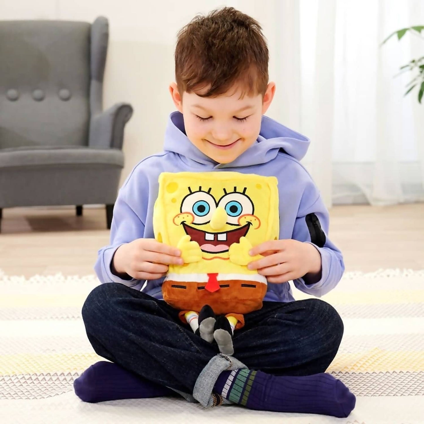 SpongeBob - SpongeBob SquarePants 35cm Plush - Jasnor
