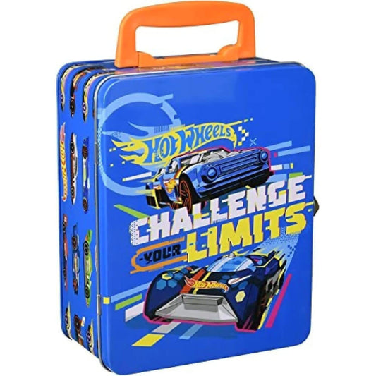 Hot Wheels - Collection Tin Carry Storage Case for 18 Cars