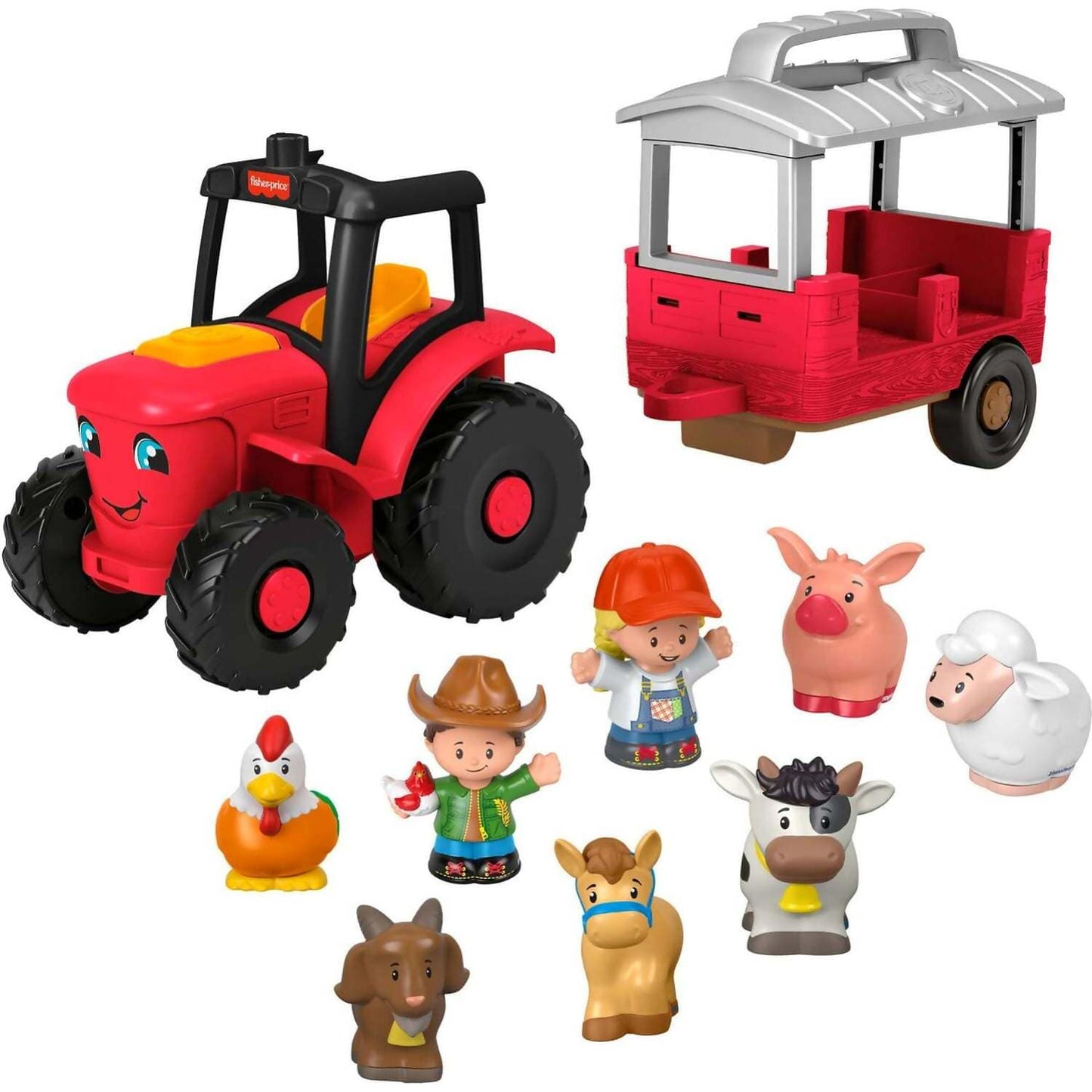 Fisher-Price - Little People Caring for Animals Tractor Set