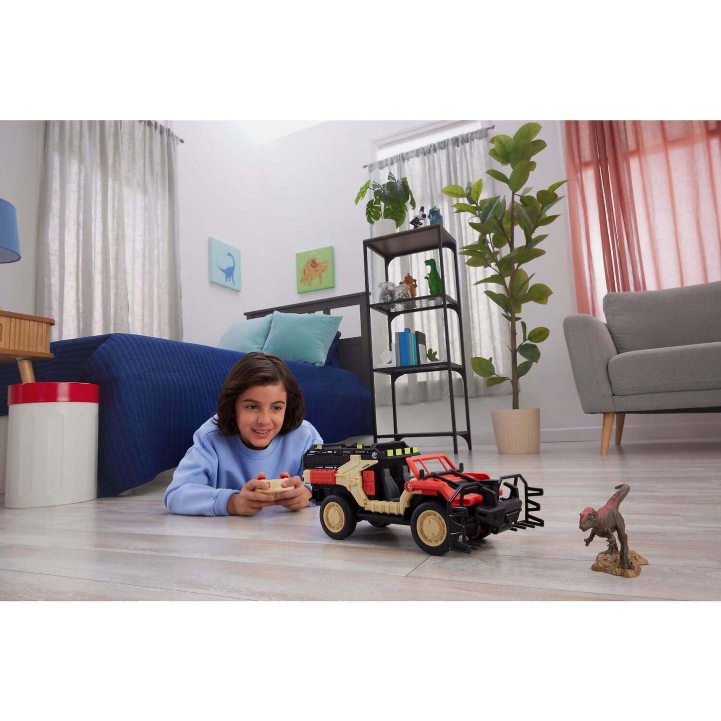 Matchbox - Remote Control Jurassic World Dino Catcher RC - Mattel