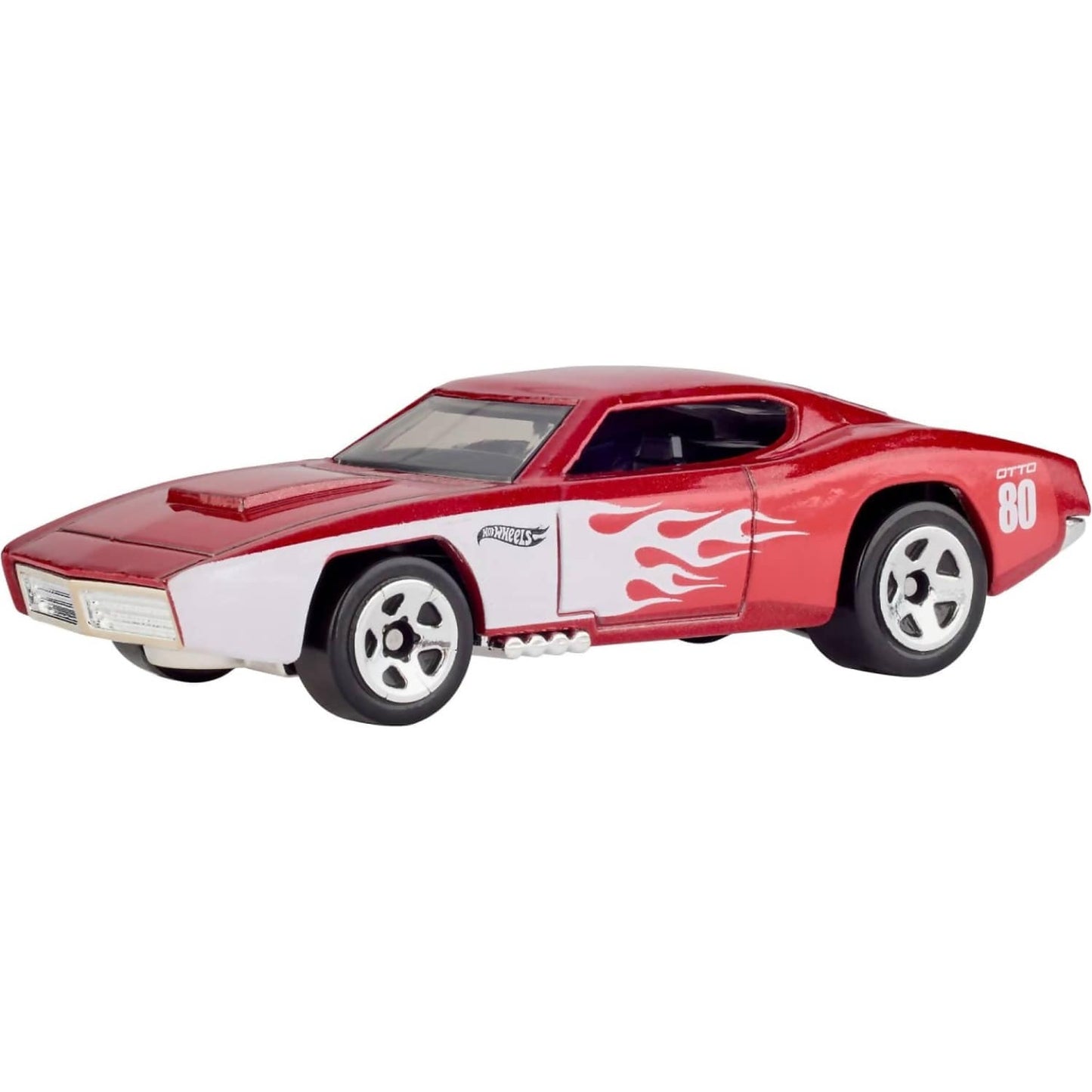 Hot Wheels - Mattel 80th Anniversary 5-Pack of 1:64 Scale Toy Cars With Collectible Deco