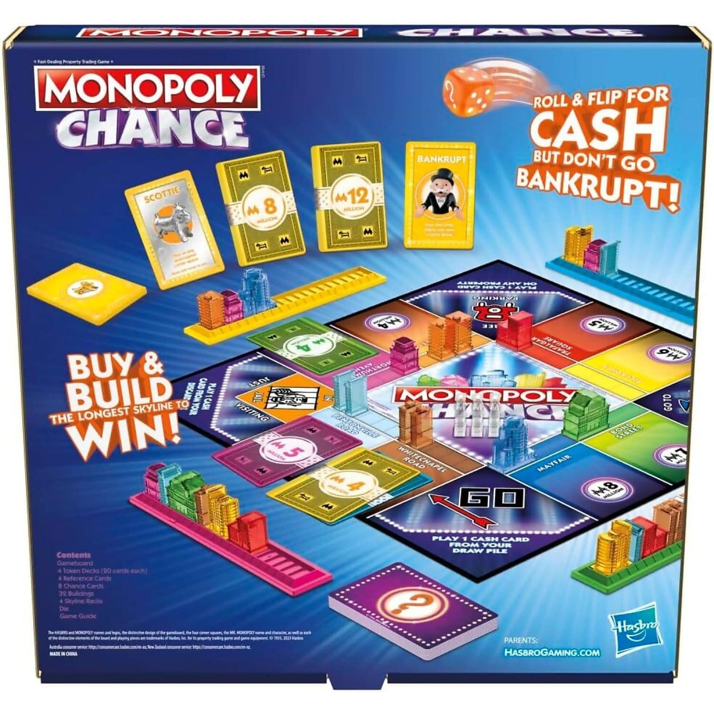Hasbro Gaming - Monopoly Chance Board Game