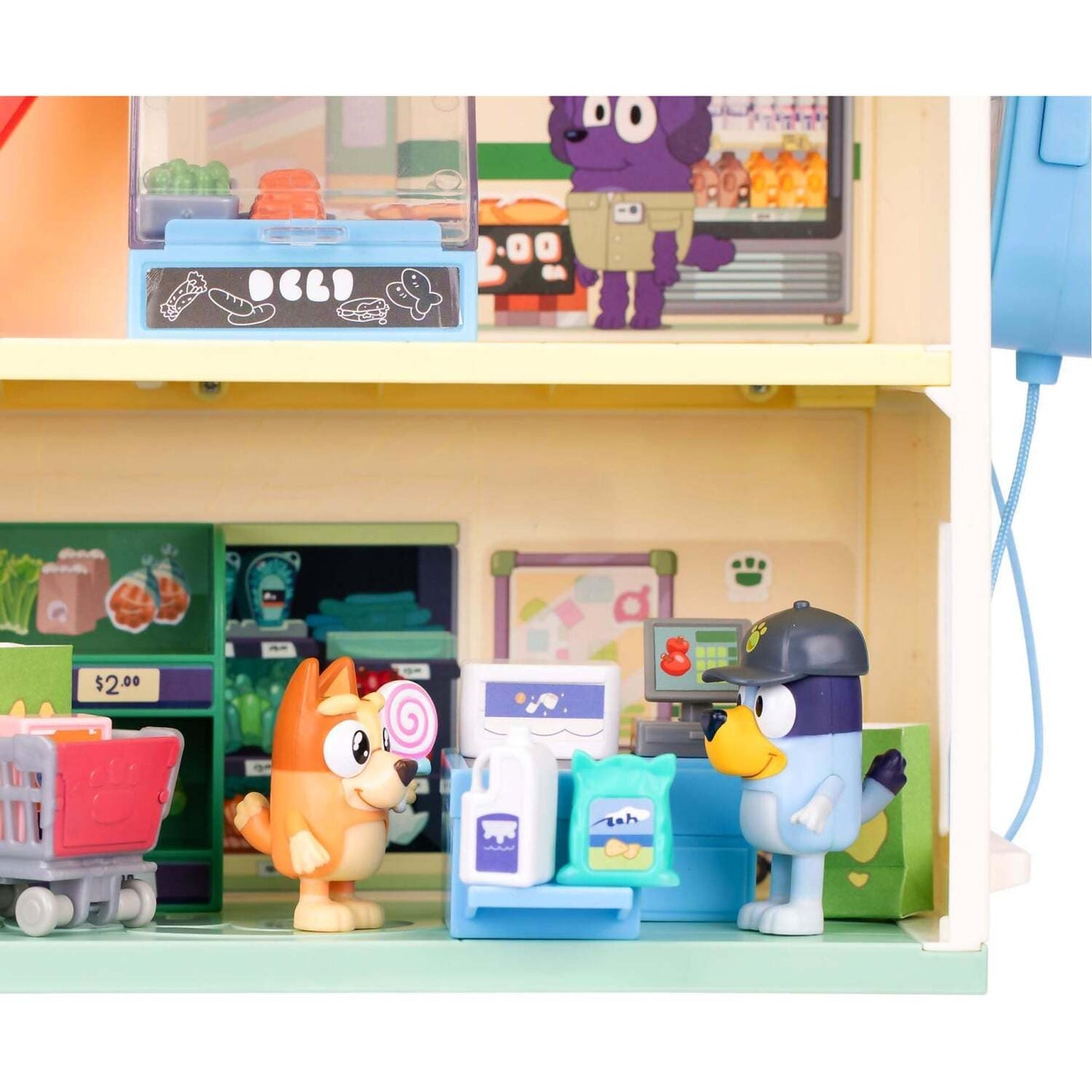 Bluey - Bluey Supermarket Playset