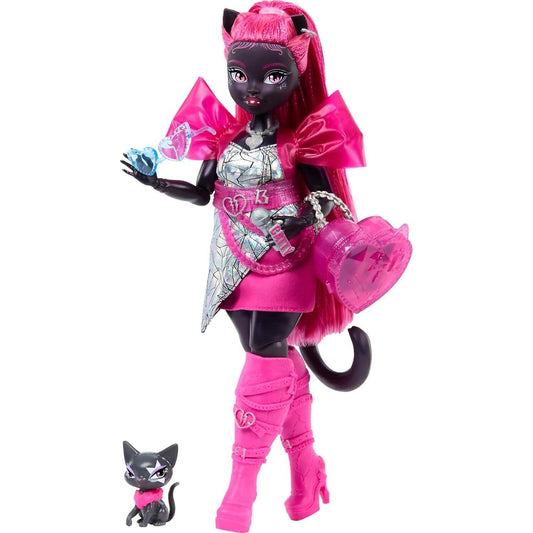 Monster High - Catty Noir Fashion Doll & Accessories - Mattel