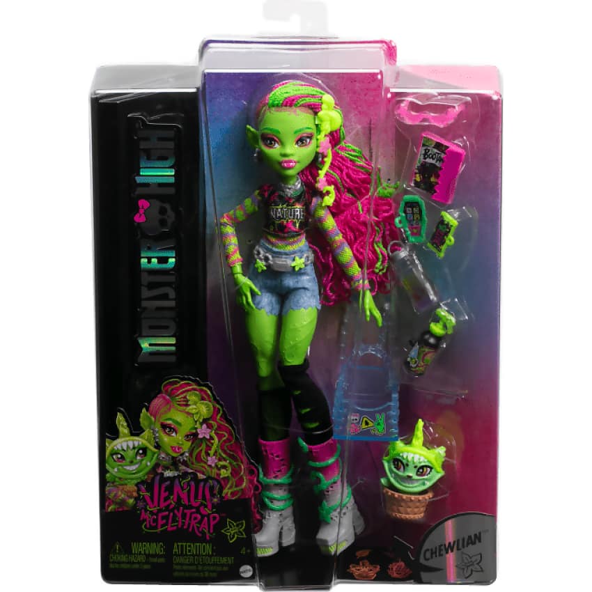 Monster High - Venus Mcflytrap Fashion Doll & Accessories - Mattel