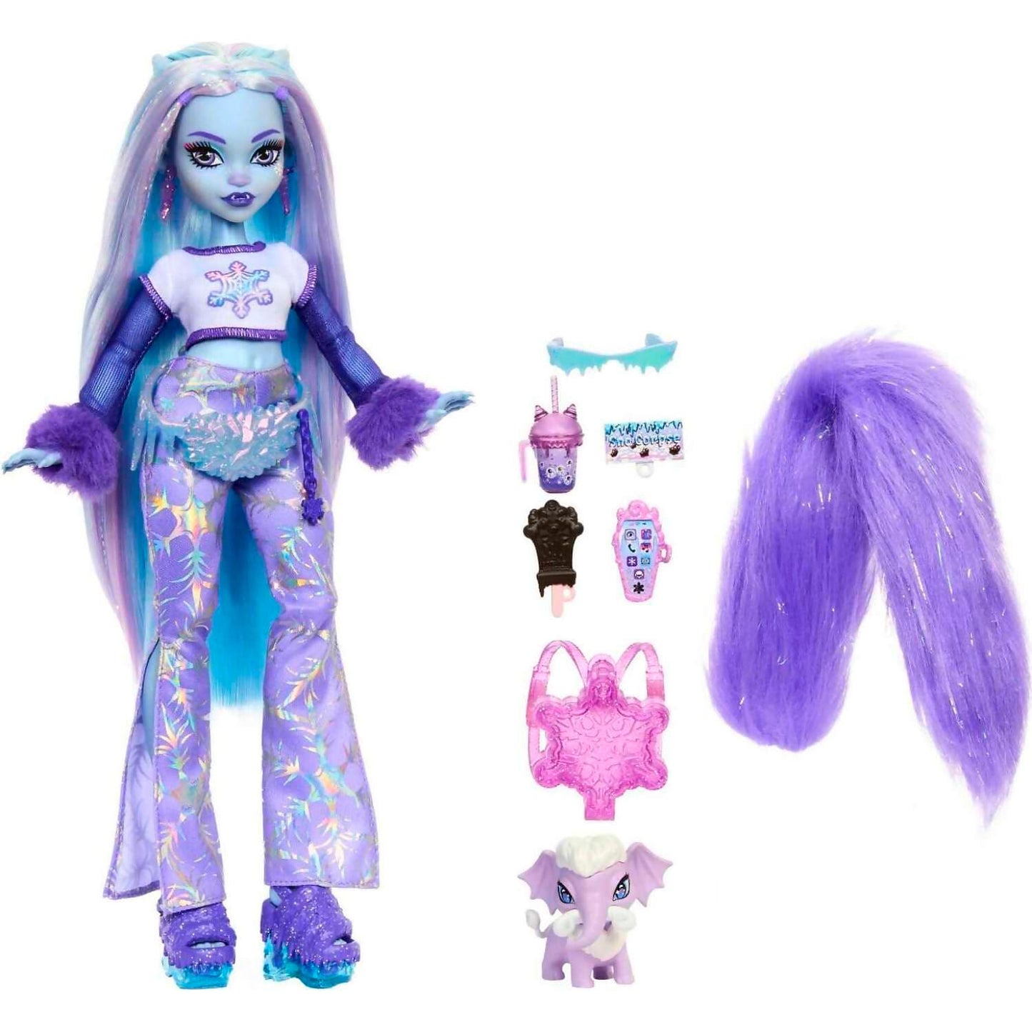 Monster High - Abbey Bominable Yeti Fashion Doll & Accessories - Mattel