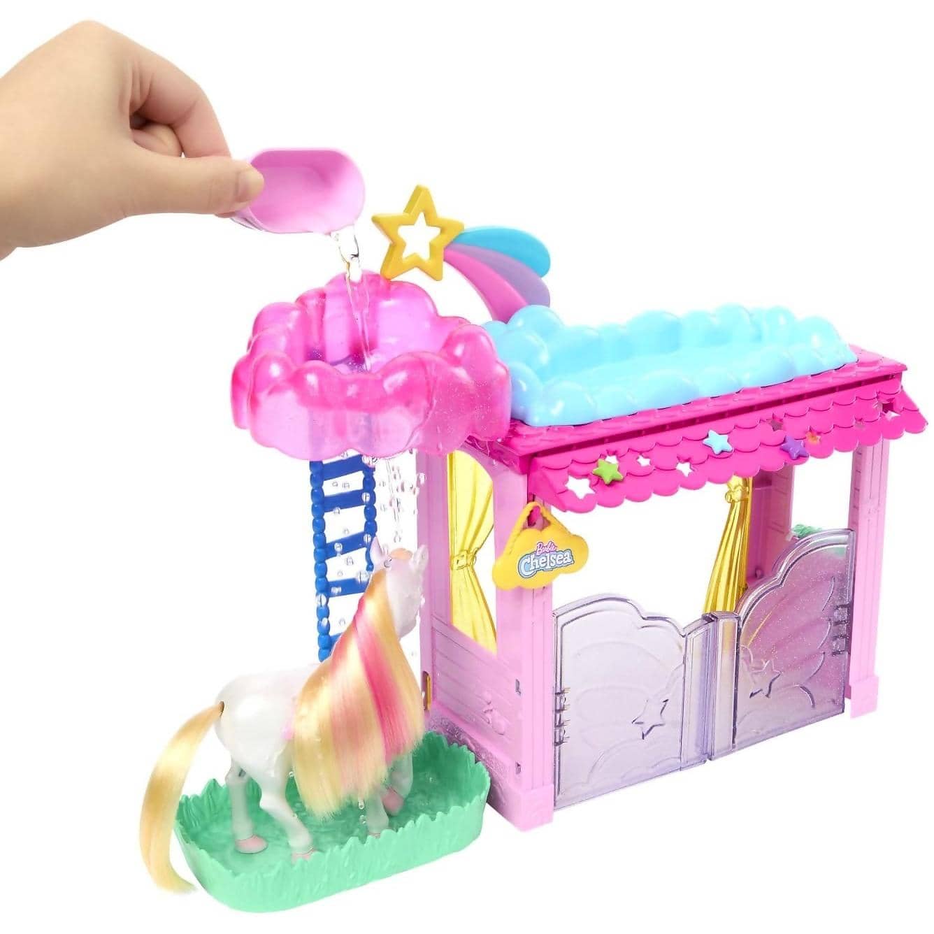Barbie - A Touch Of Magic Chelsea Doll Playset With Baby Pegasus Winged Horse Toys - Mattel