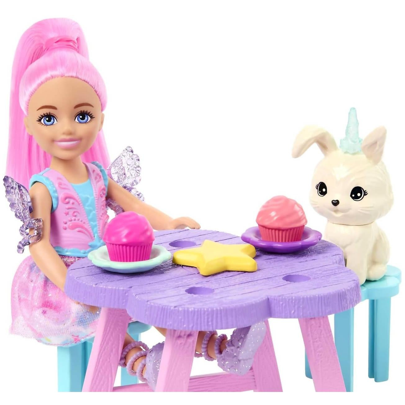 Barbie - A Touch Of Magic Chelsea Doll Playset With Baby Pegasus Winged Horse Toys - Mattel