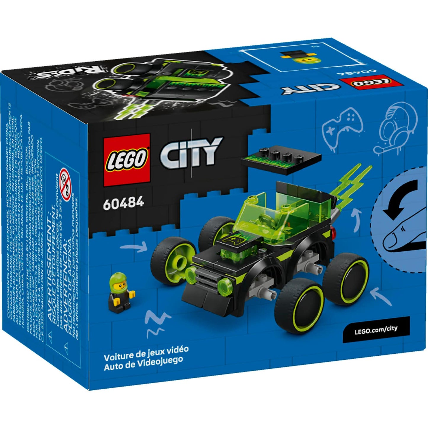 LEGO 60484 - Rides - Gaming Race Car - City
