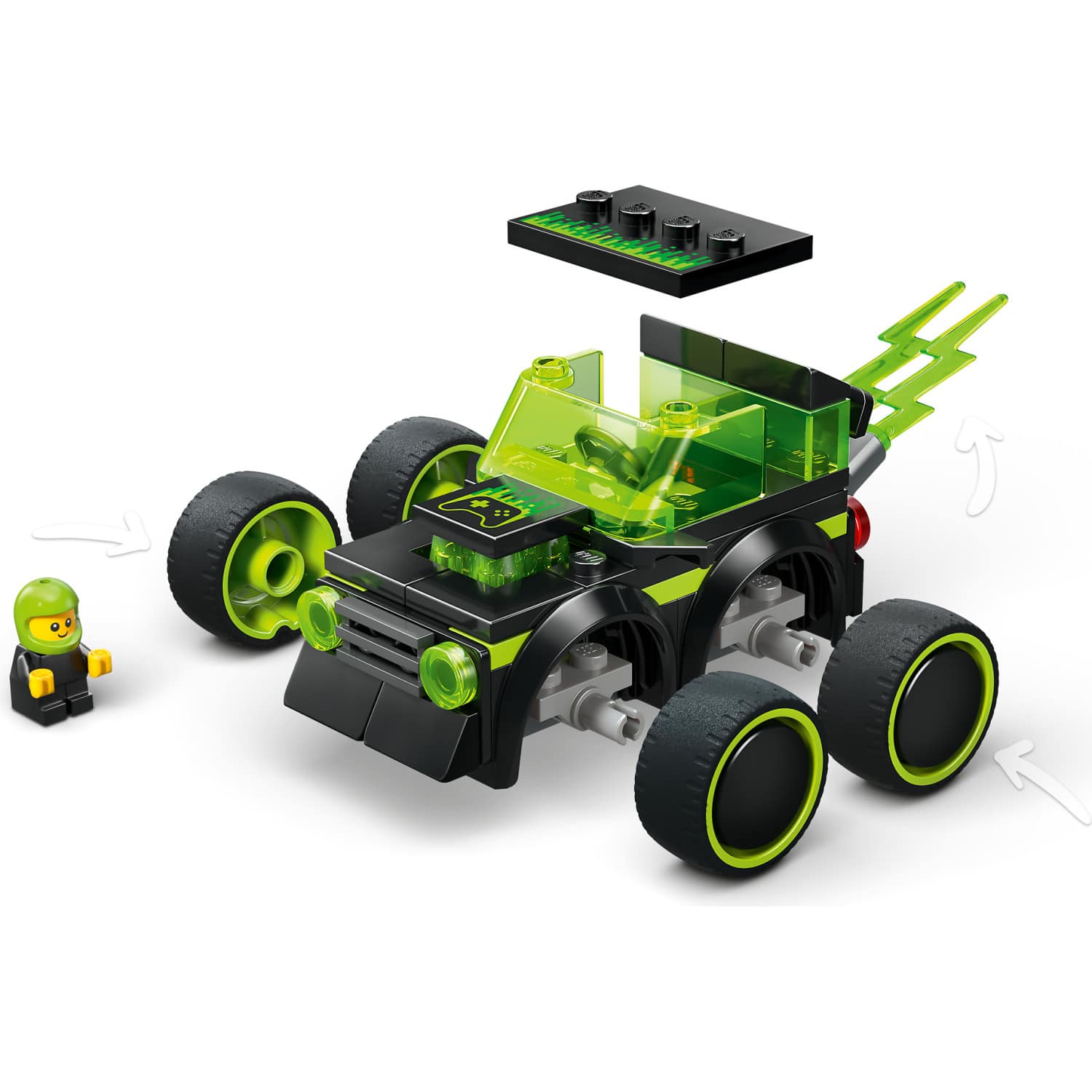 LEGO 60484 - Rides - Gaming Race Car - City