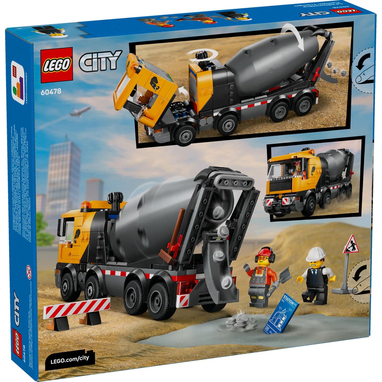 LEGO 60478 Cement Mixer - City