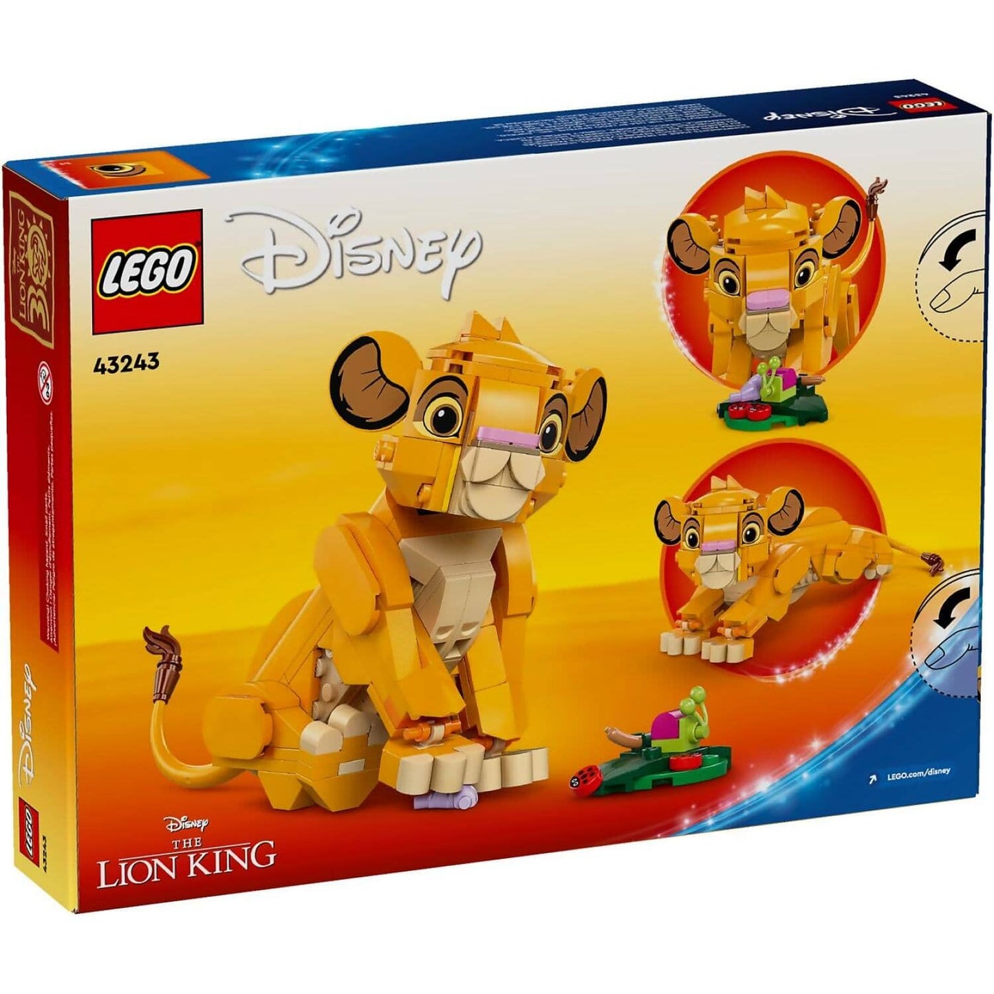 LEGO 43243 Simba the Lion King Cub - Disney