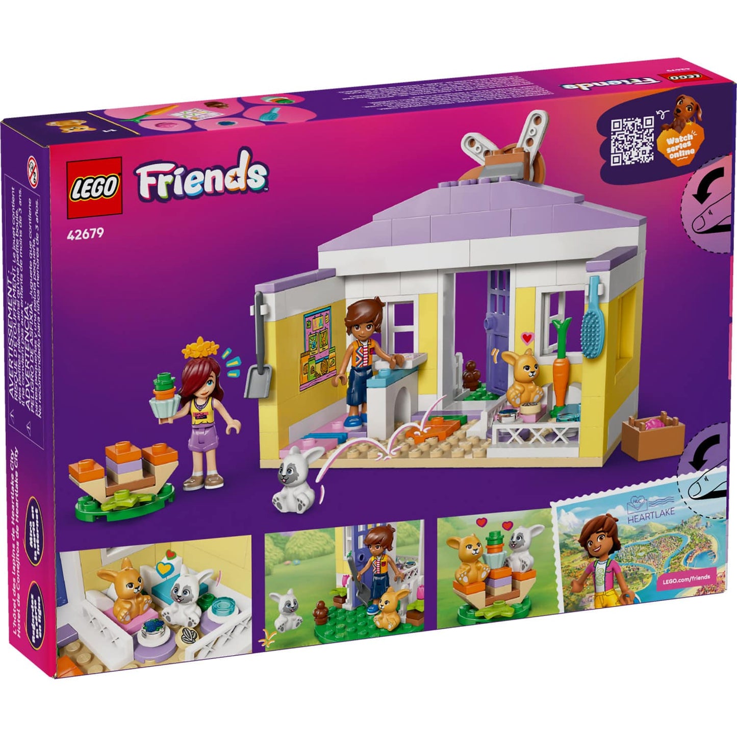 LEGO 42679 Heartlake City Bunny Hotel - Friends