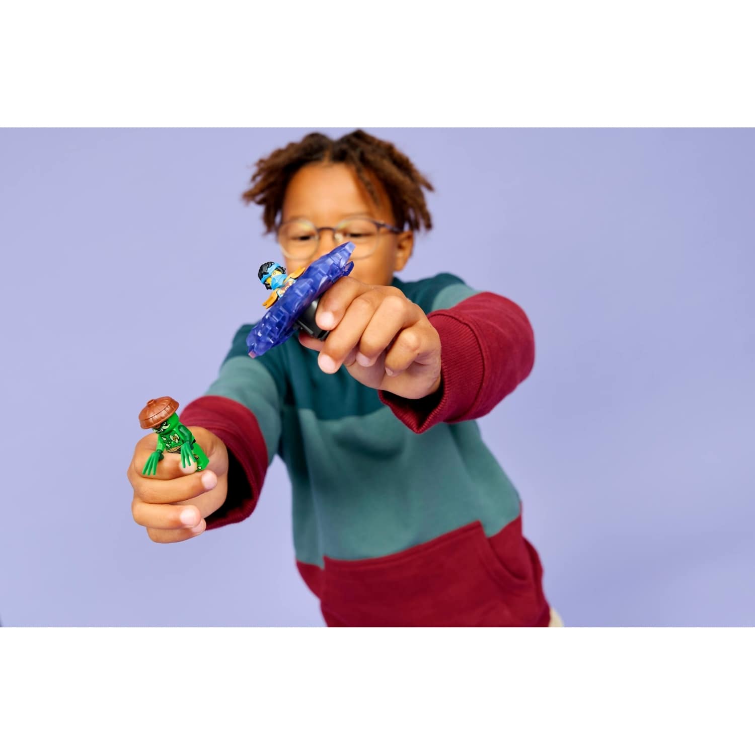 LEGO 71849 Nya vs. Mutation Monster Spinner - Ninjago