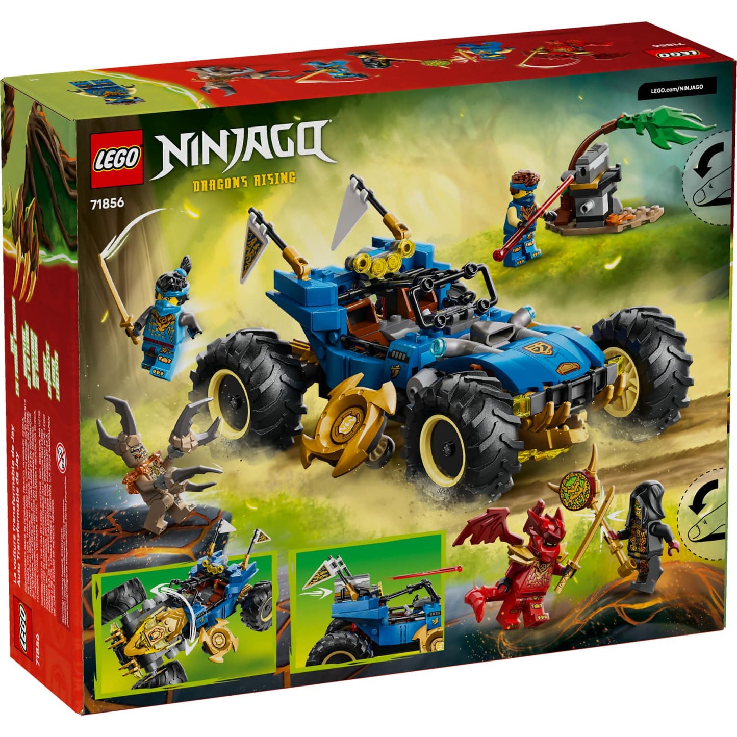 LEGO 71856 Jay's Transforming Car - Ninjago