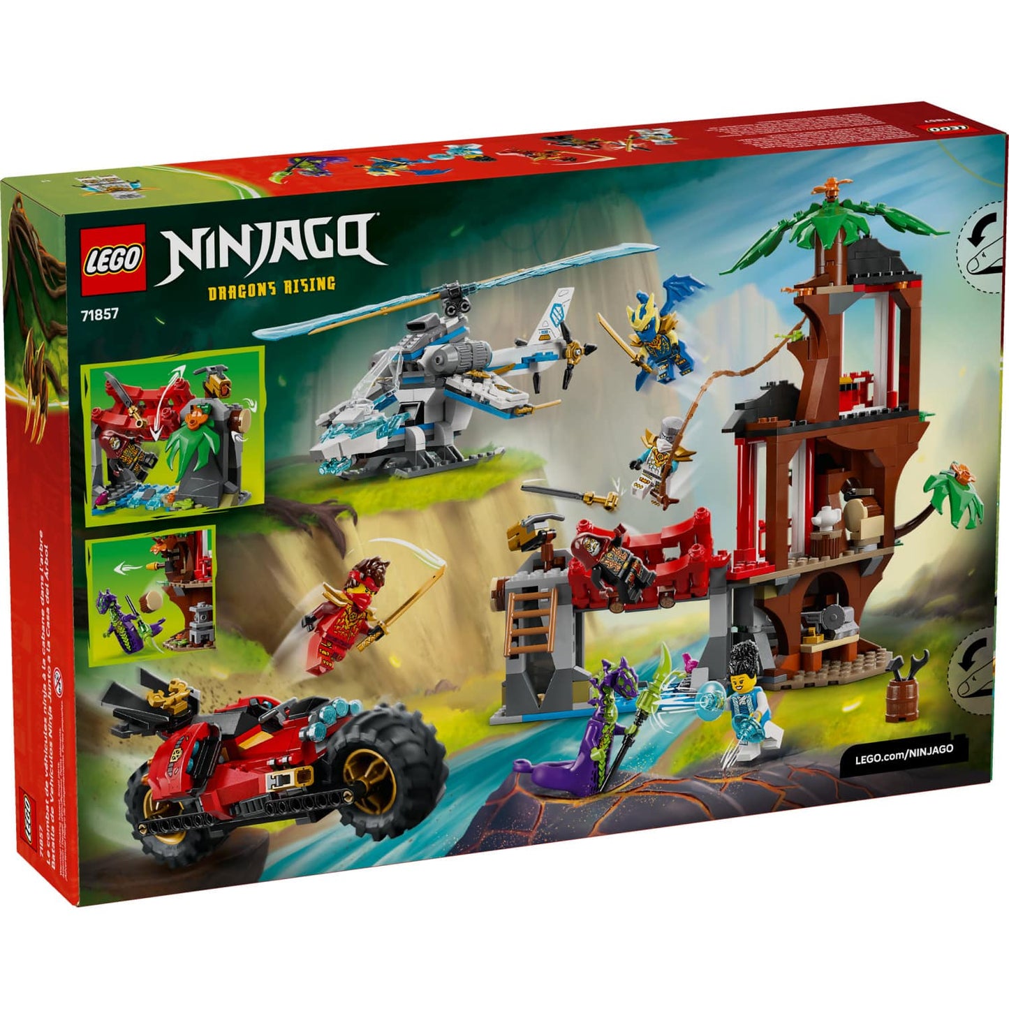 LEGO 71857 Ninja Vehicle Tree House Battle - Ninjago