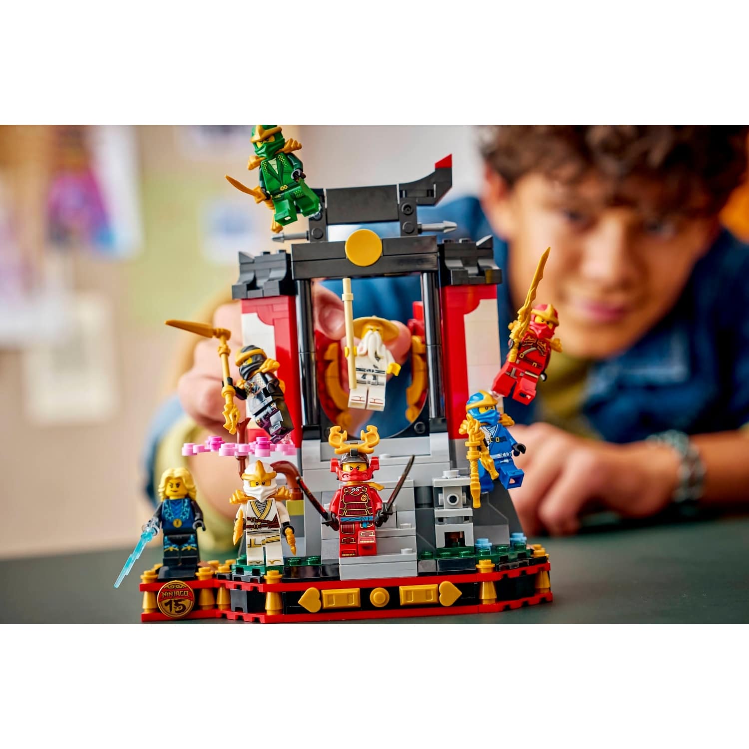 LEGO 71866 Ninja Character Display 15th Anniversary - Ninjago