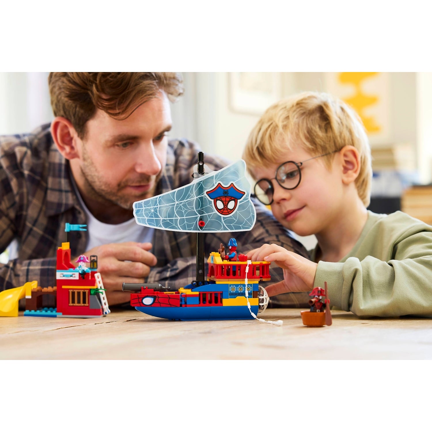 LEGO 11208 Team Spidey Pirate Ship - Marvel Super Heroes 4+
