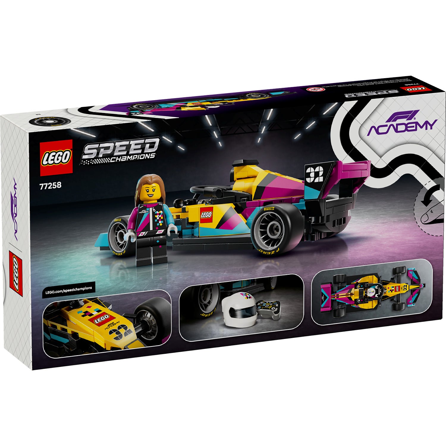 LEGO 77258 F1 ACADEMY LEGO Race Car - Speed Champions