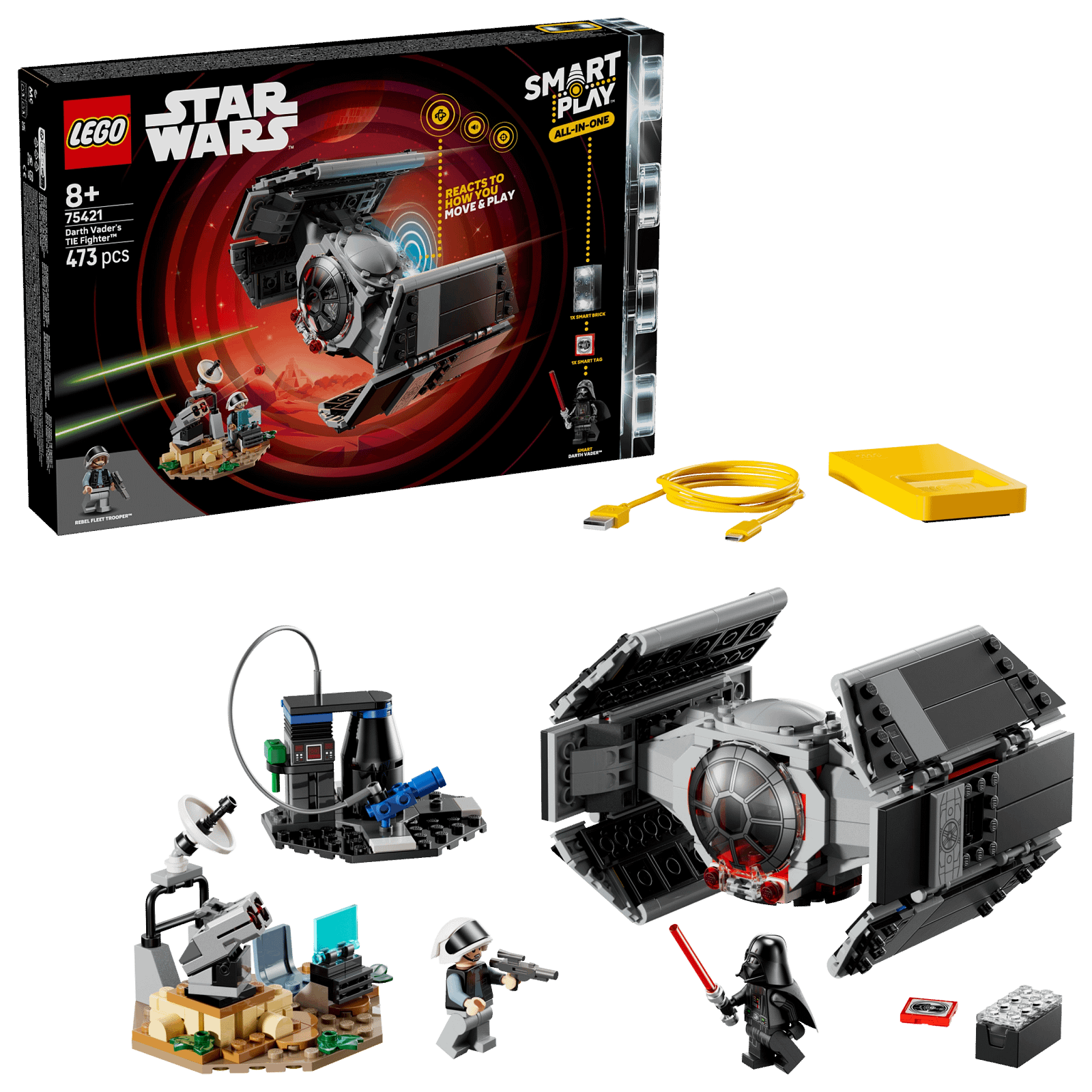 LEGO 75421 SMART Play : Darth Vader's TIE Fighter - Star Wars