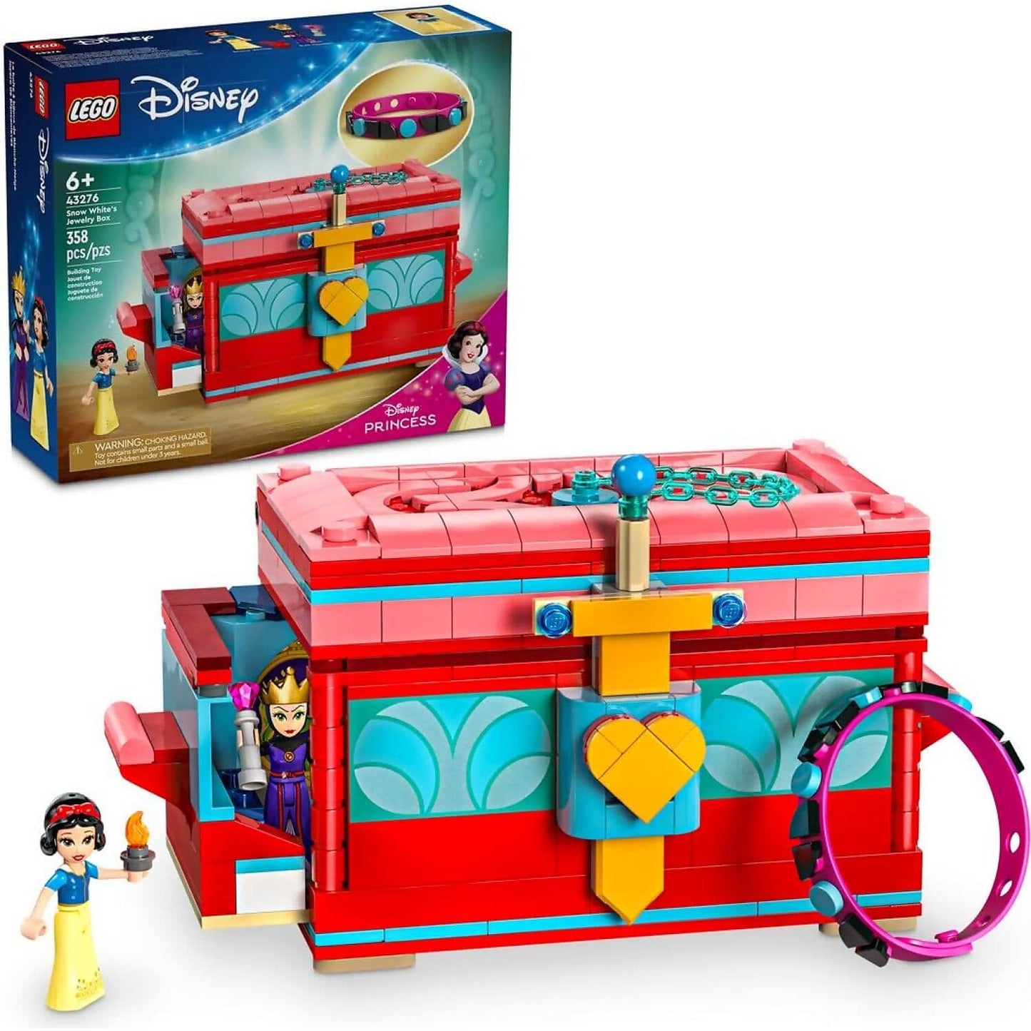 LEGO 43276 Snow White's Jewelry Box - Disney Princess