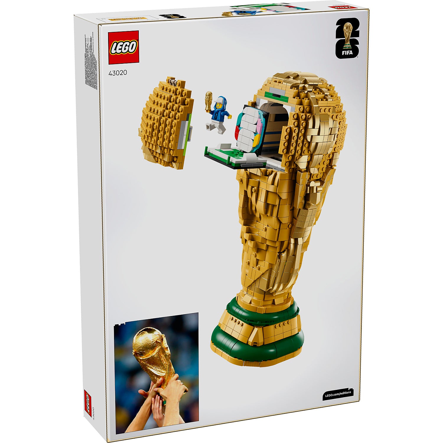 LEGO 43020 FIFA World Cup Official Trophy - Editions