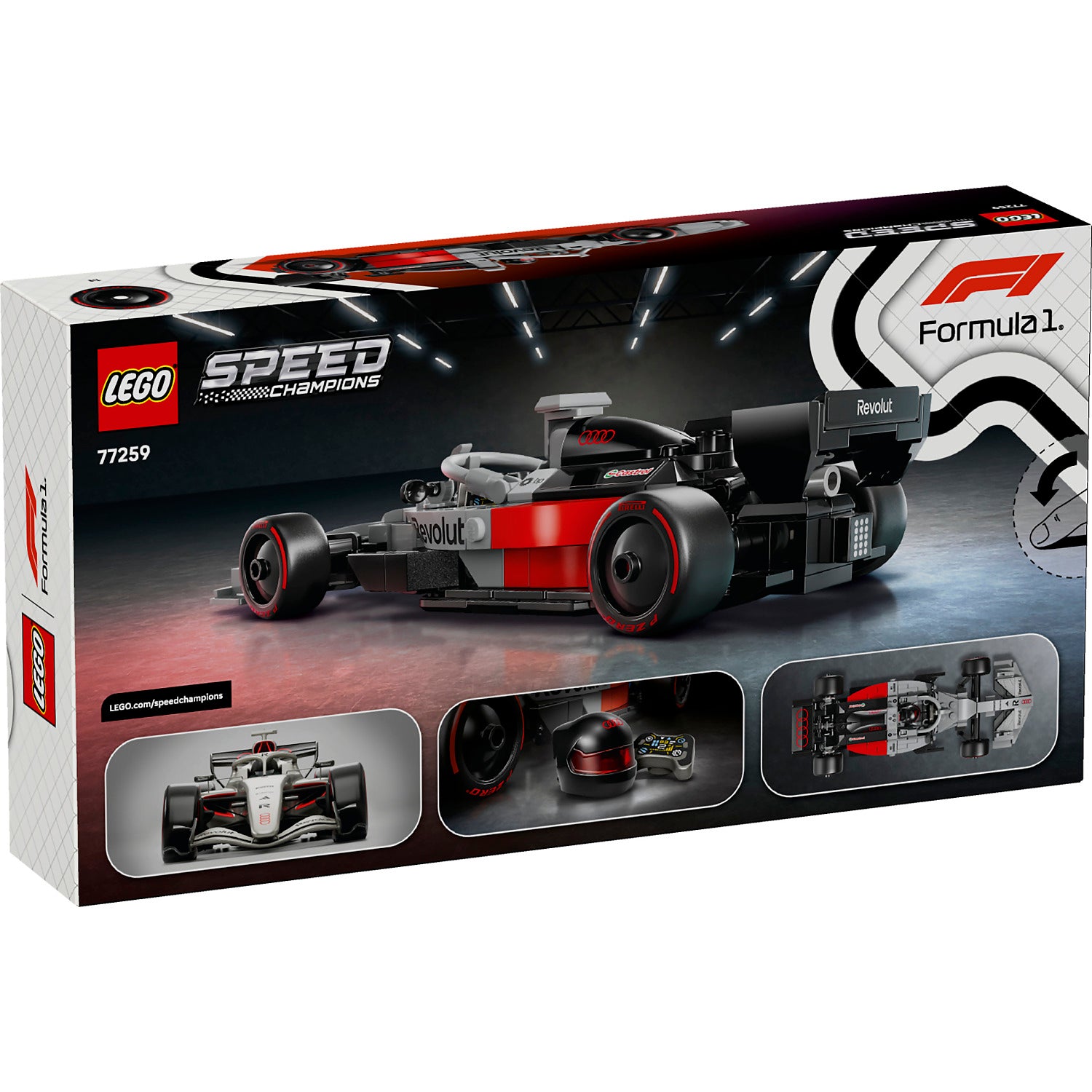 LEGO 77259 Audi Revolut F1 Team R26 Race Car - Speed Champions