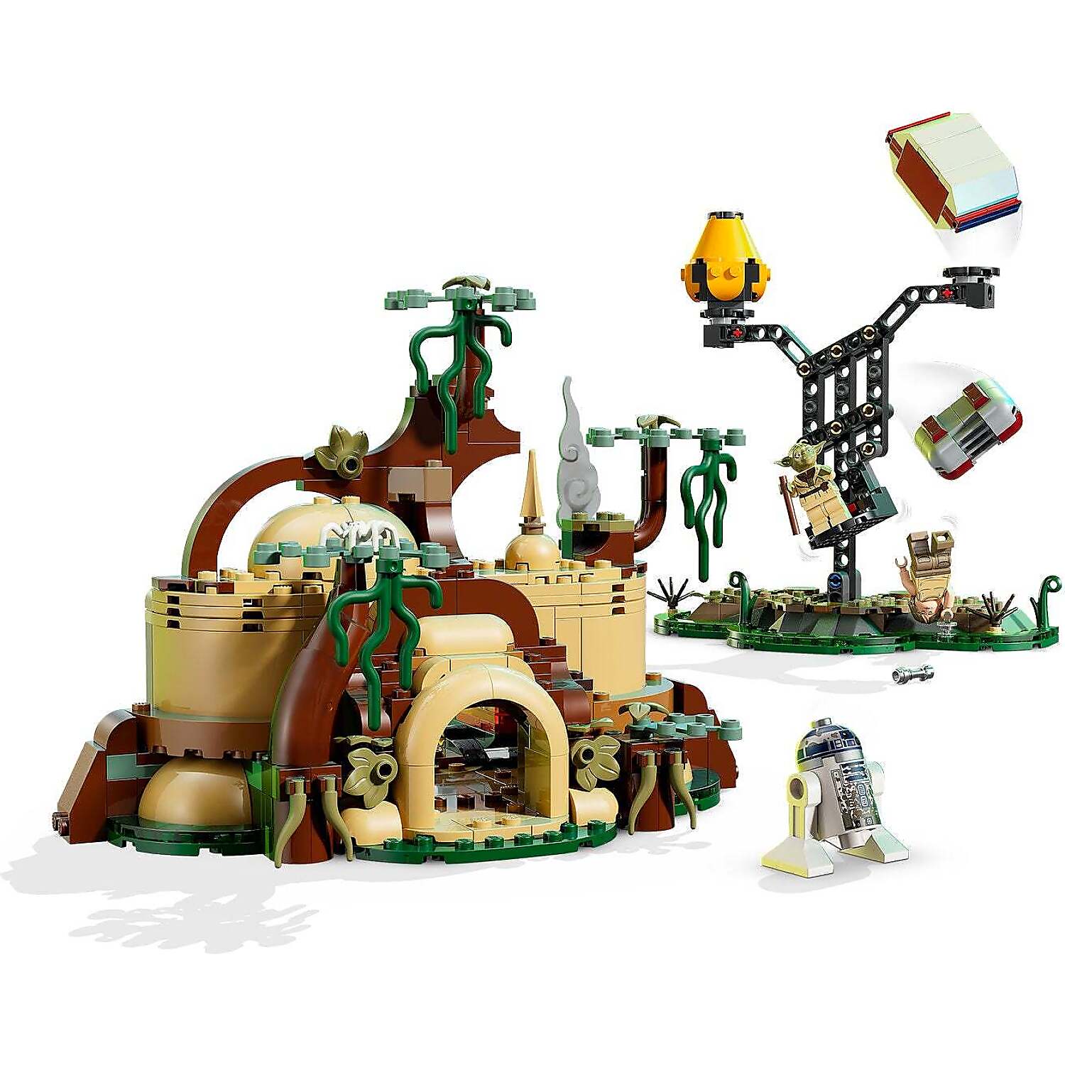 LEGO 75422 SMART Play Compatible: Yoda's Hut and Jedi Training - Star Wars