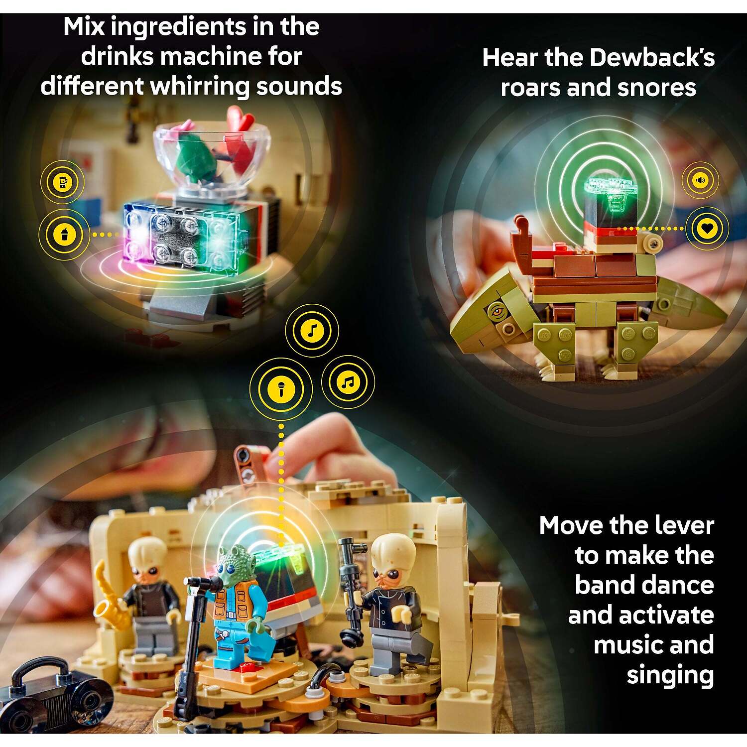 LEGO 75425 SMART Play Compatible: Mos Eisley Cantina - Star Wars