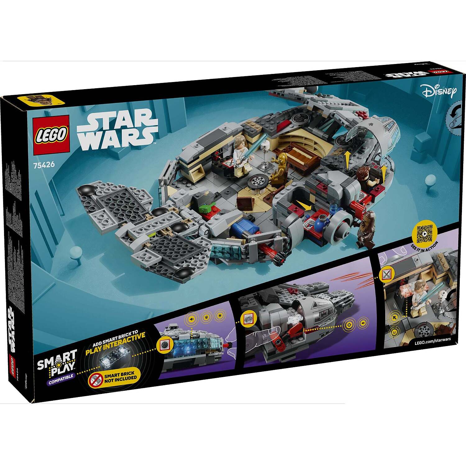 LEGO 75426 SMART Play Compatible: Millennium Falcon - Star Wars
