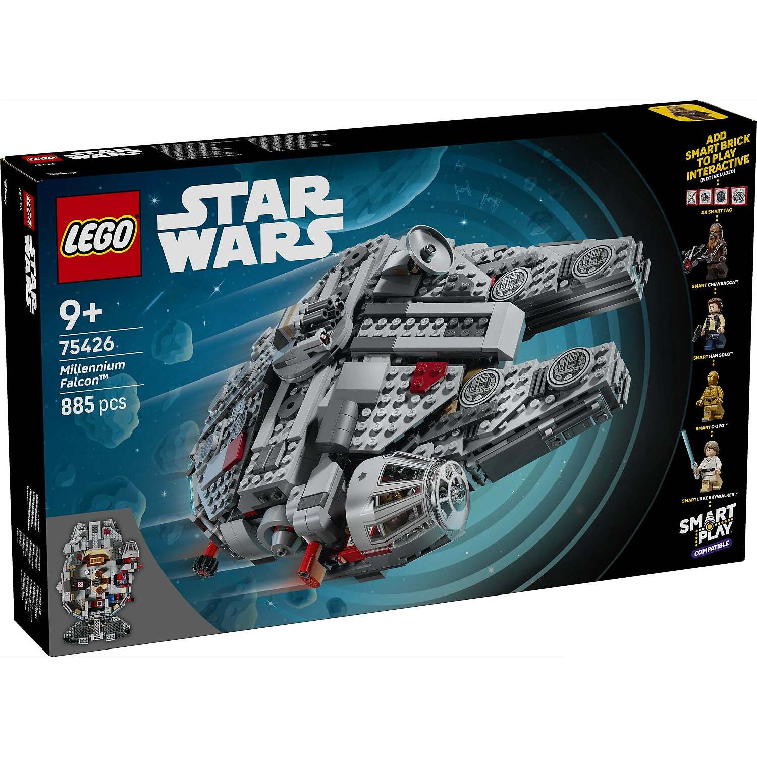 LEGO 75426 SMART Play Compatible: Millennium Falcon - Star Wars