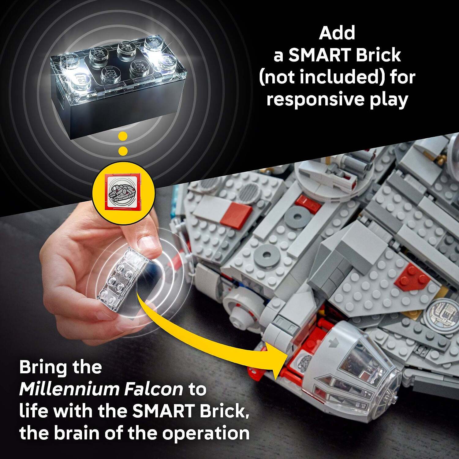 LEGO 75426 SMART Play Compatible: Millennium Falcon - Star Wars