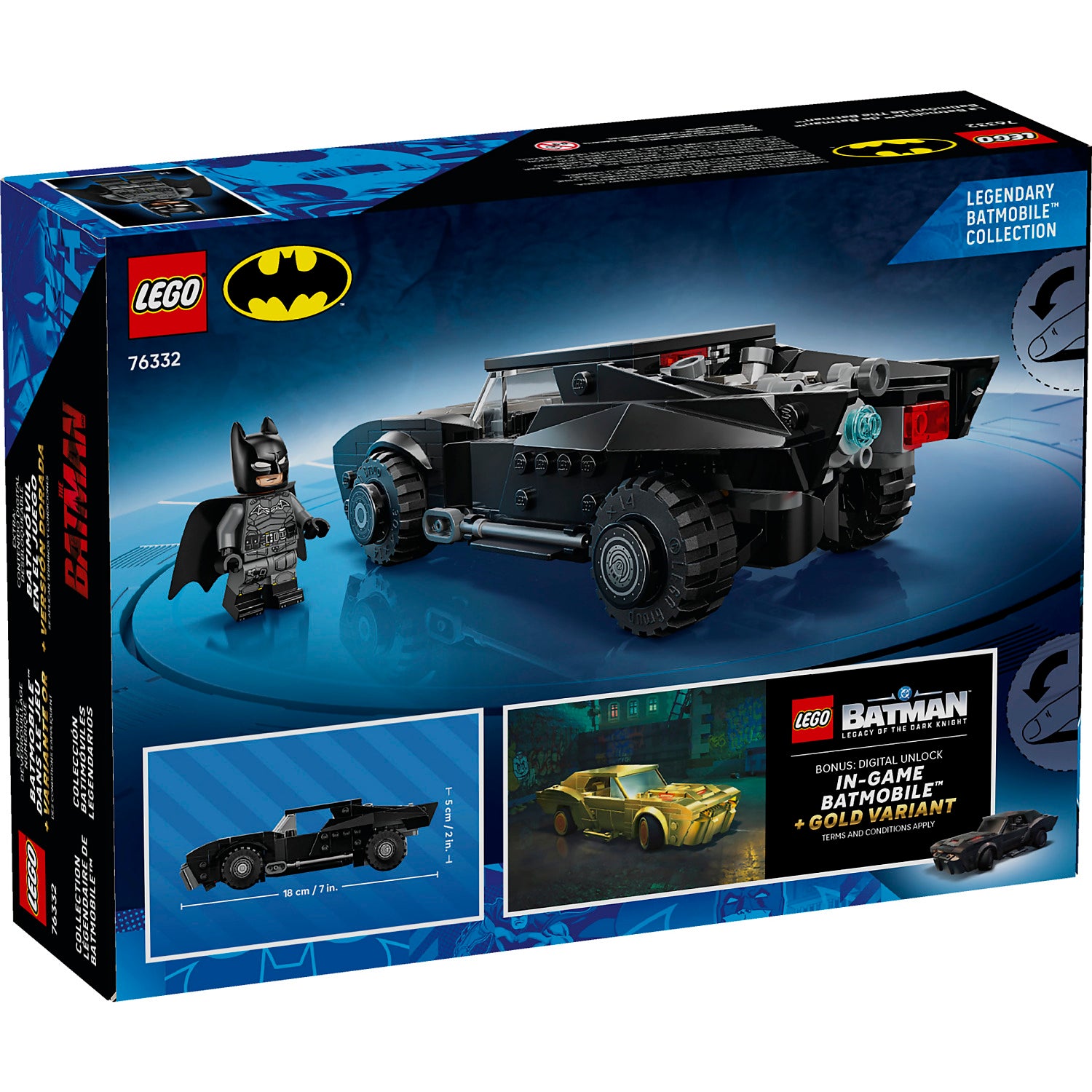 LEGO 76332 The Batman Batmobile - DC Super Heroes