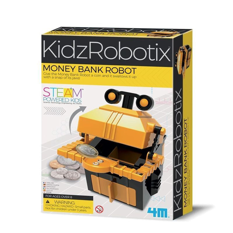 4m - Kidz Robotix Money Bank Robot - Steam