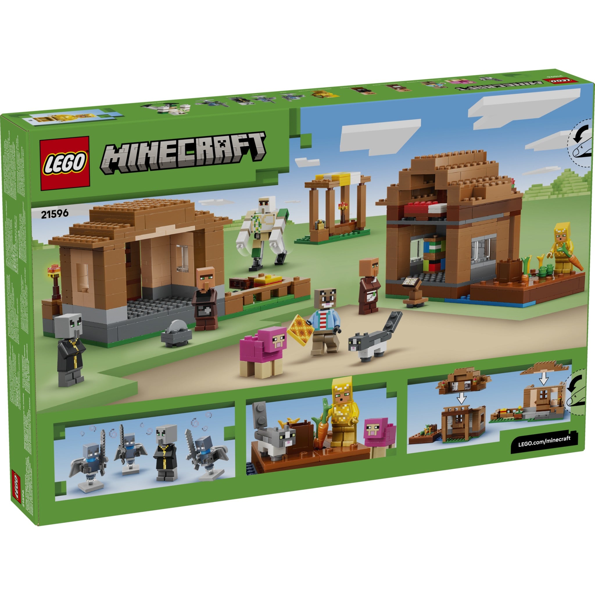 LEGO 21596 Evoker Village Attack - Minecraft
