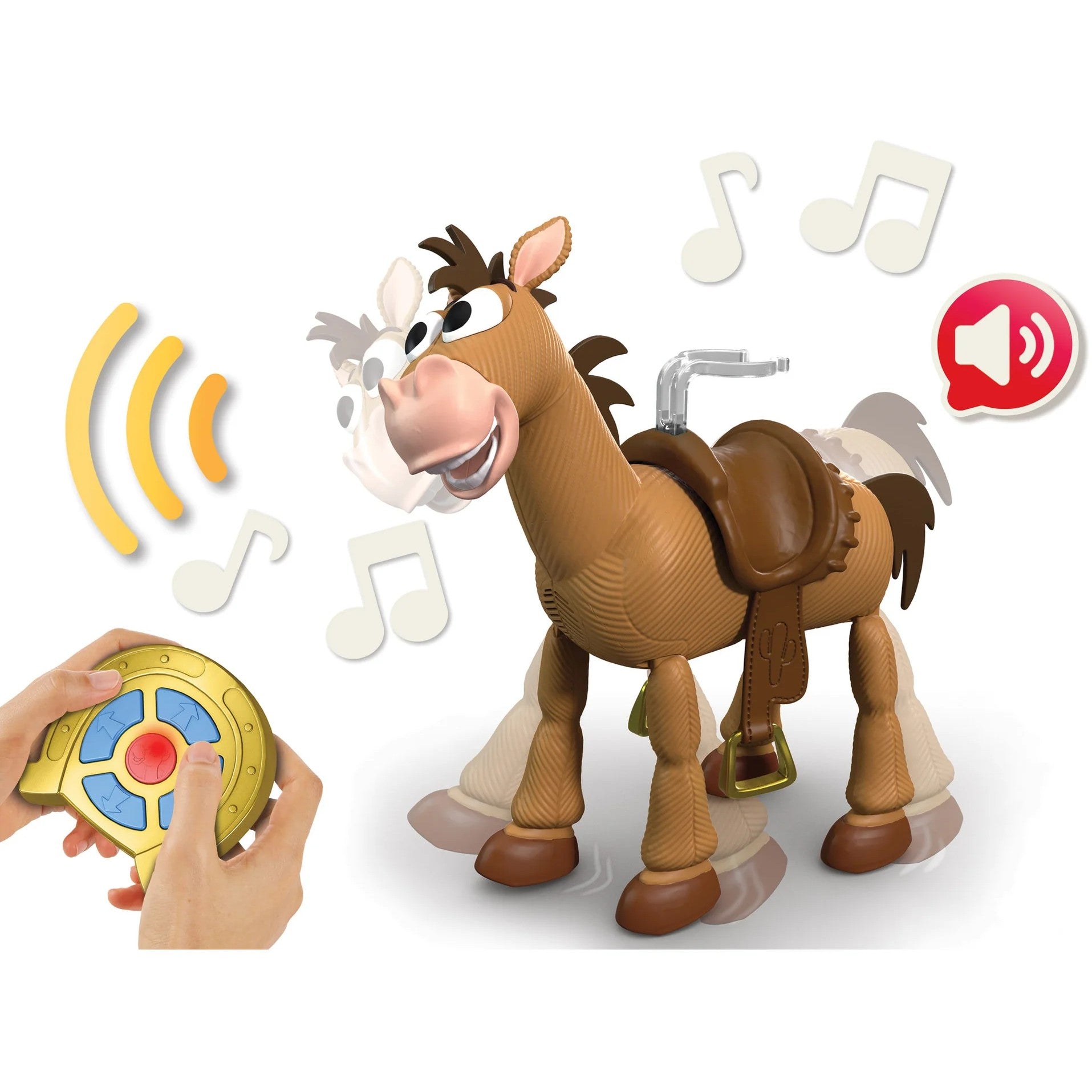 Disney - Pixar - Toy Story 5 Giddy-Up Bullseye RC 12-Inch Scale Remote Controlled With Sounds