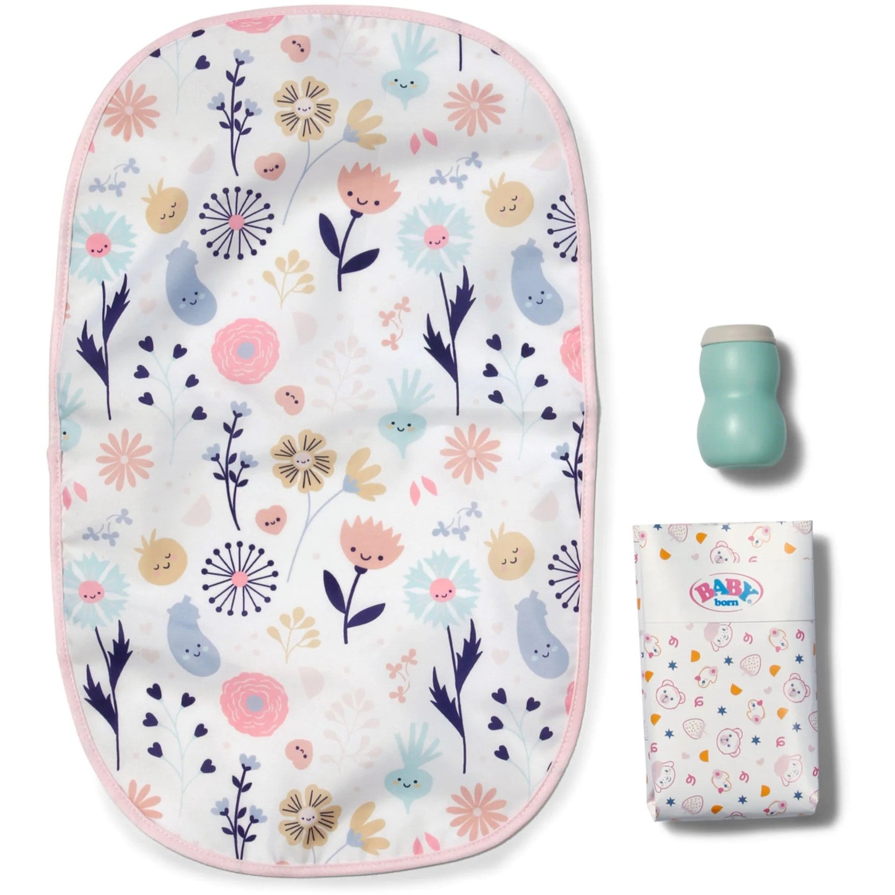 BABY born - Flower Changing Bag Doll Accessory Set